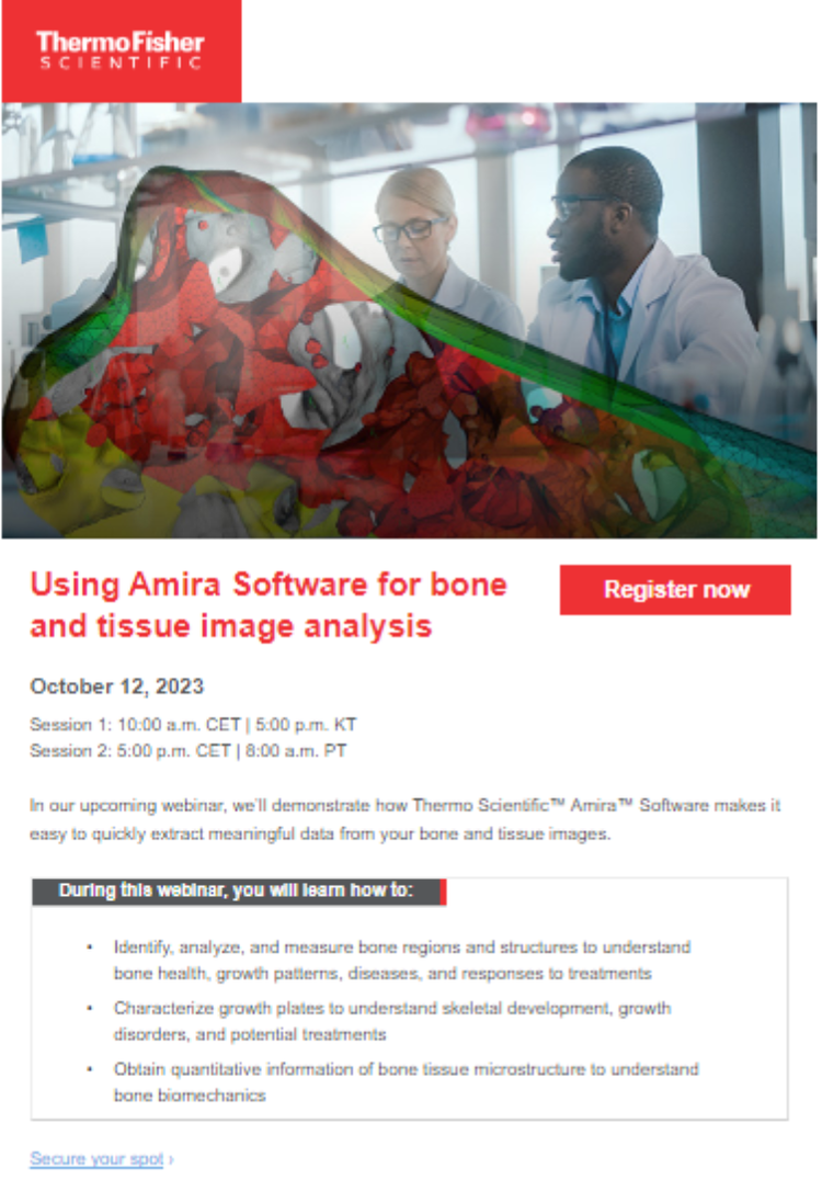 Thermo Fisher Email Example 2